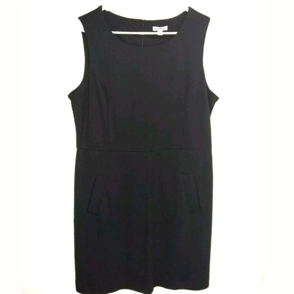Dress Croft & Barrow XL Black Casual Plus Size